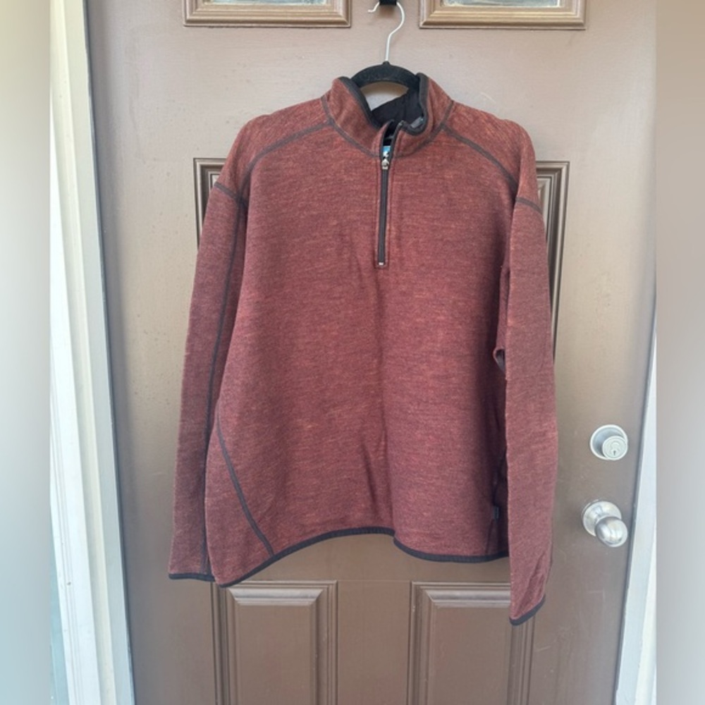 Kuhl Mens Chianti 1/4 Fleece Pullover
Dark Orange Red - Picture 1 of 9